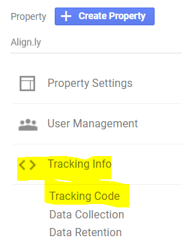 Tracking Info Tracking Code